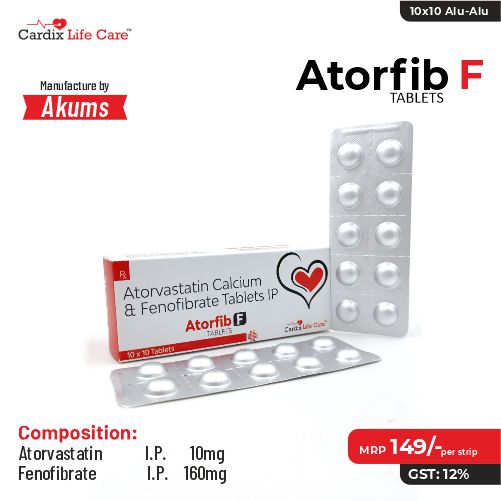 atorvastatin fenofibrate