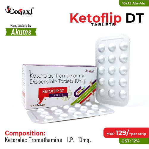 ketorolac tromethamine dispersible tablets