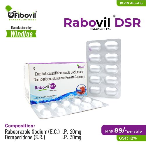 rabeprazole domperidone capsules